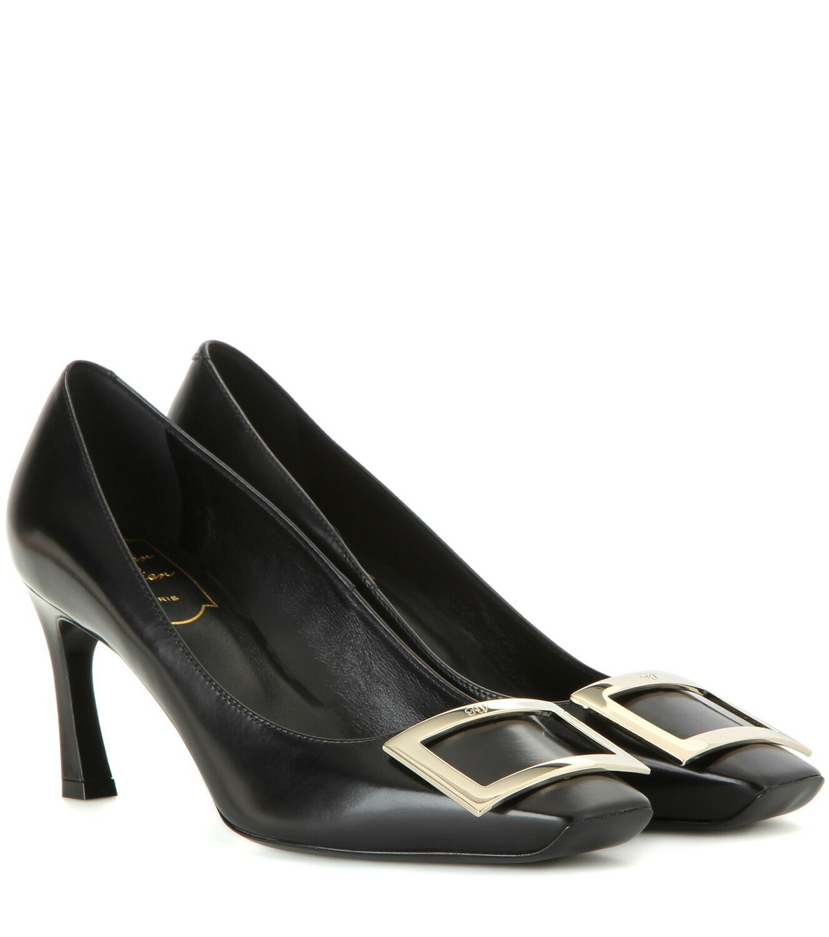 Roger Vivier Décolleté Belle Vivier Trompette leather pumps Roger Vivier