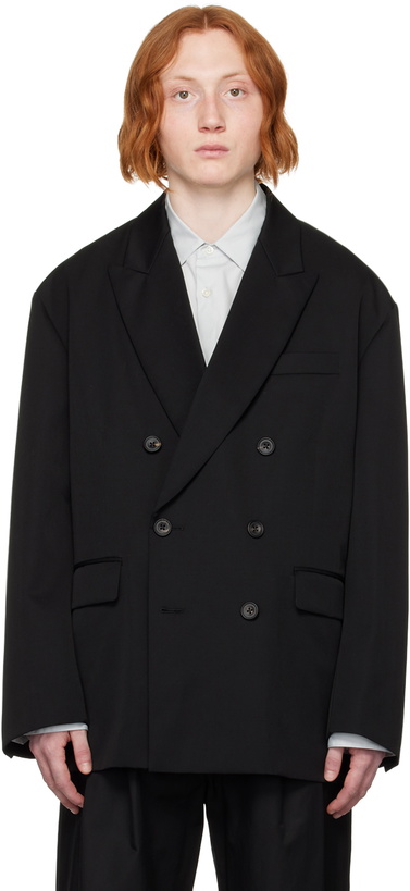 Photo: stein Black Double-Breasted Blazer
