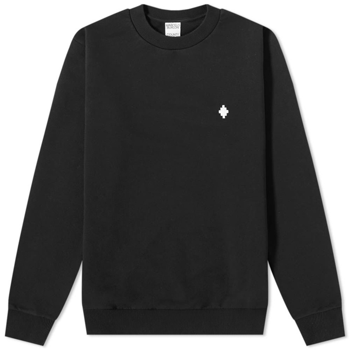 Photo: Marcelo Burlon Cross Regular Crew Sweat