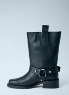 GANNI Mid Shaft Biker Boots