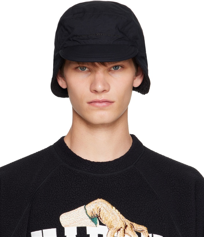 Photo: UNDERCOVER Black Embroidered Cap