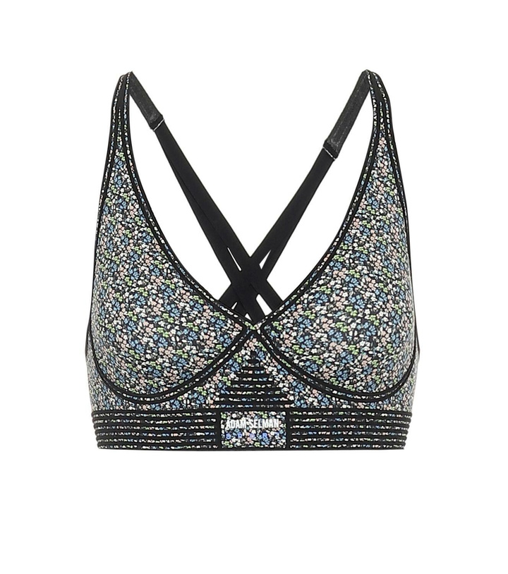 Photo: Adam Selman Sport Floral bonded nylon sports bra