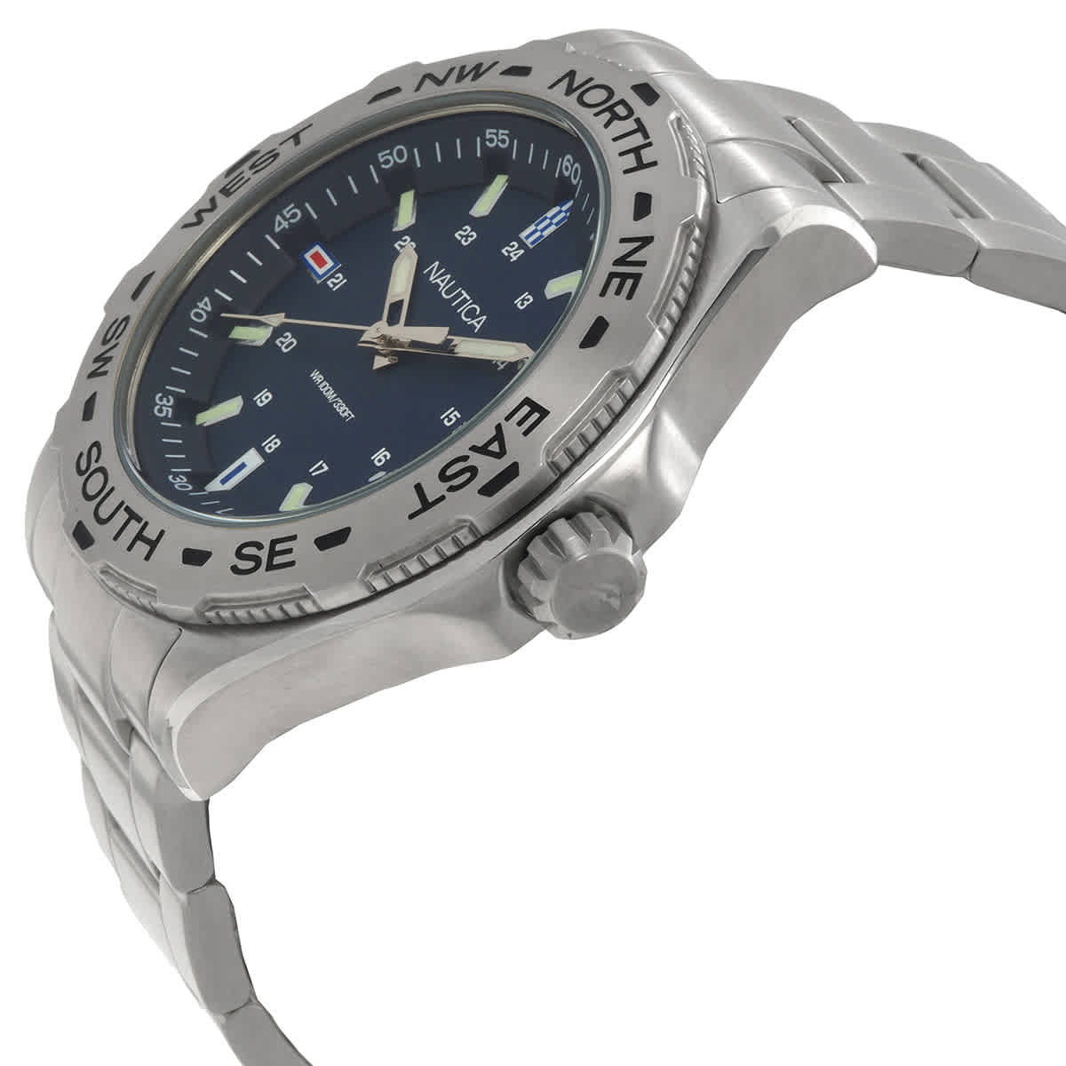 Nautica Clearwater Beach Quartz Blue Dial Mens Watch NAPCWS305