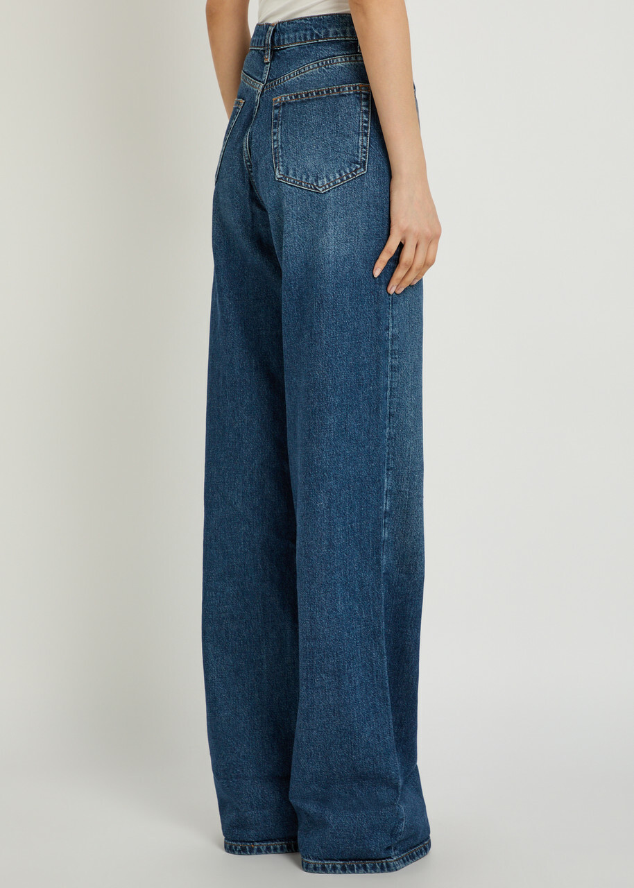 Reformation Cary Wide-leg Jeans Denim
