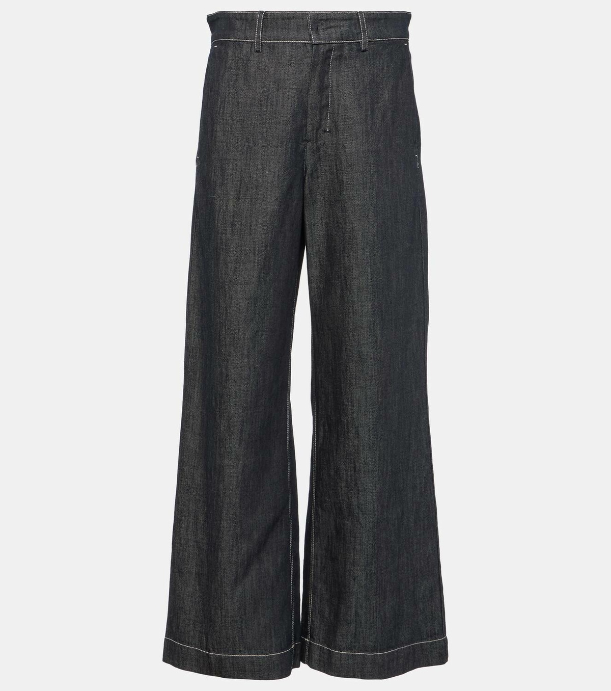 S Max Mara Amerigo high-rise wide-leg jeans S Max Mara