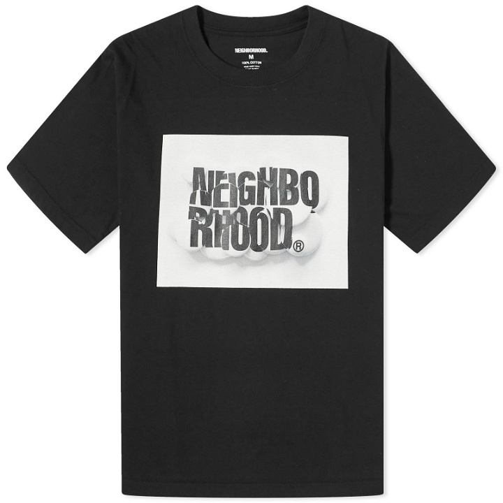 Photo: Neighborhood Men's 28 Printed T-Shirt in Black