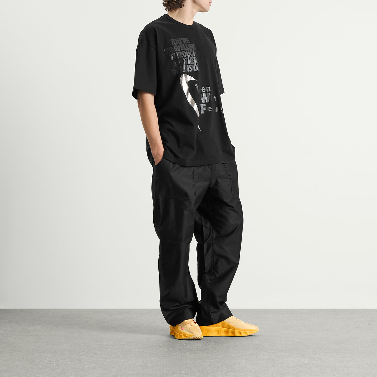 Comme des Garçons Men's x Nike T-Shirt in Black