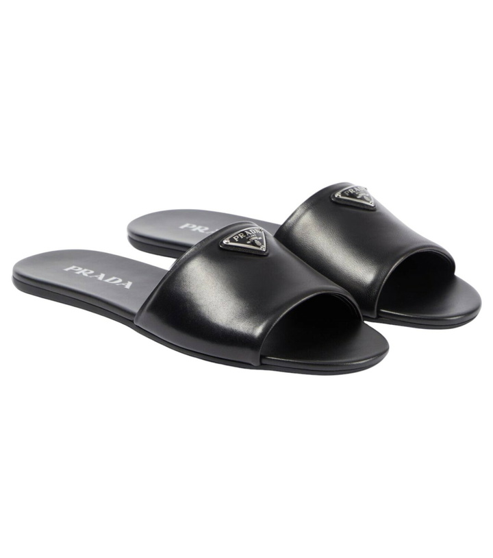 Photo: Prada Leather slides
