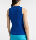 Chloé Ribbed-knit wool tank top