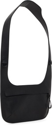 JOHANNA PARV Black Leather Neck Bag