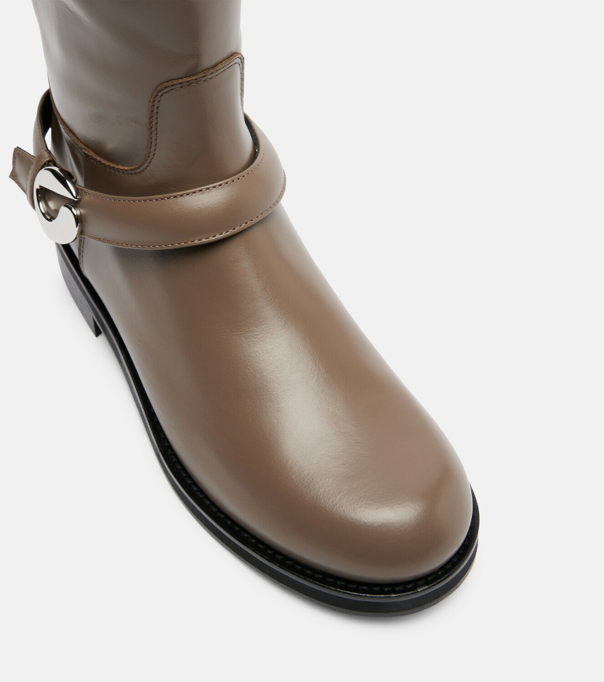 Coperni Cavalier leather knee-high boots