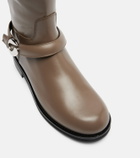 Coperni Cavalier leather knee-high boots