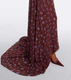 Markarian Sienna floral gown