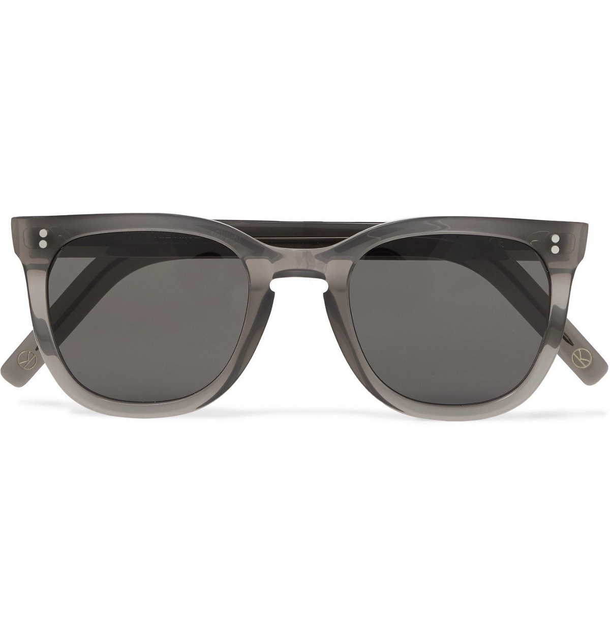Photo: Kingsman - Cutler and Gross D-Frame Acetate Sunglasses - Gray