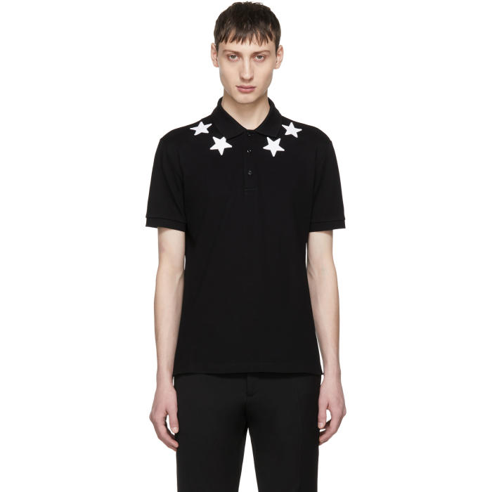 Photo: Givenchy Black Stars Polo