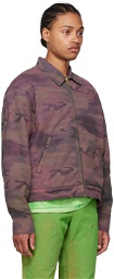 NotSoNormal Purple Camo Jacket