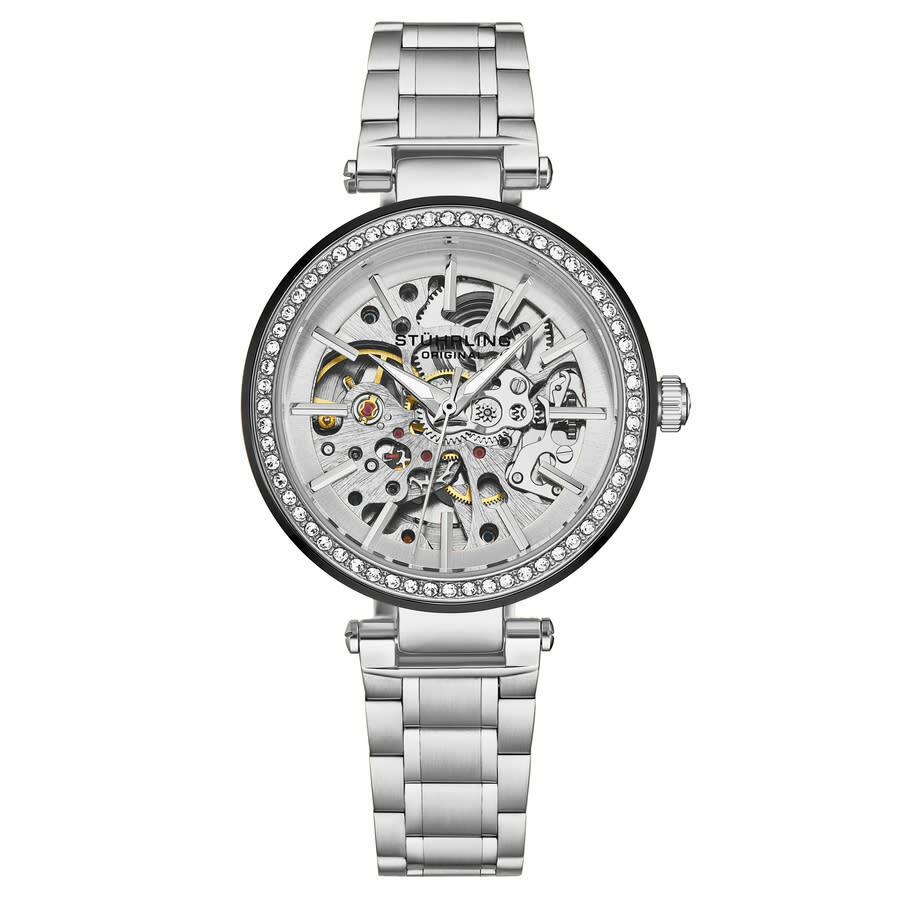 Stuhrling Original Legacy Automatic Silver Dial Ladies Watch M17989
