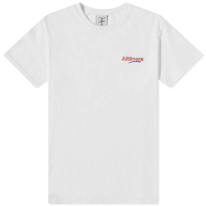Photo: Alltimers Men's Estate Embroidered T-Shirt in White