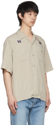 Needles Taupe Cowboy One-Up Shirt