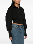 GAUGE81 Black Tabora Cropped Bomber Jacket