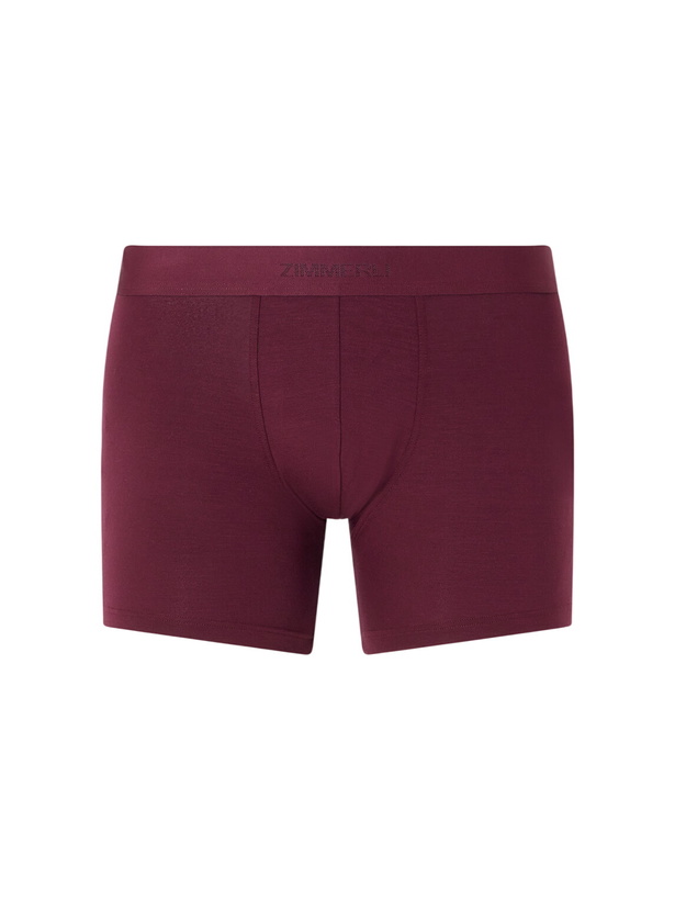 Photo: Zimmerli - Pureness Stretch-Micro Modal Boxer Briefs - Purple