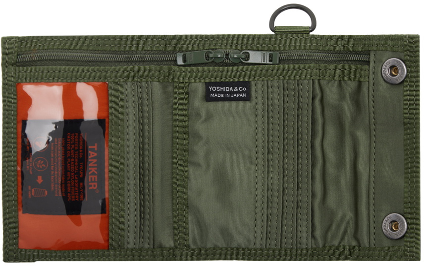 PORTER - Yoshida & Co Khaki Tanker Wallet Porter-Yoshida & Co.