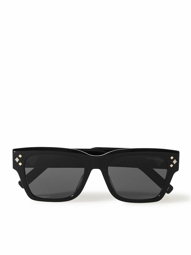 Photo: Dior Eyewear - CD Diamond S2I D-Frame Acetate and Silver-Tone Sunglasses