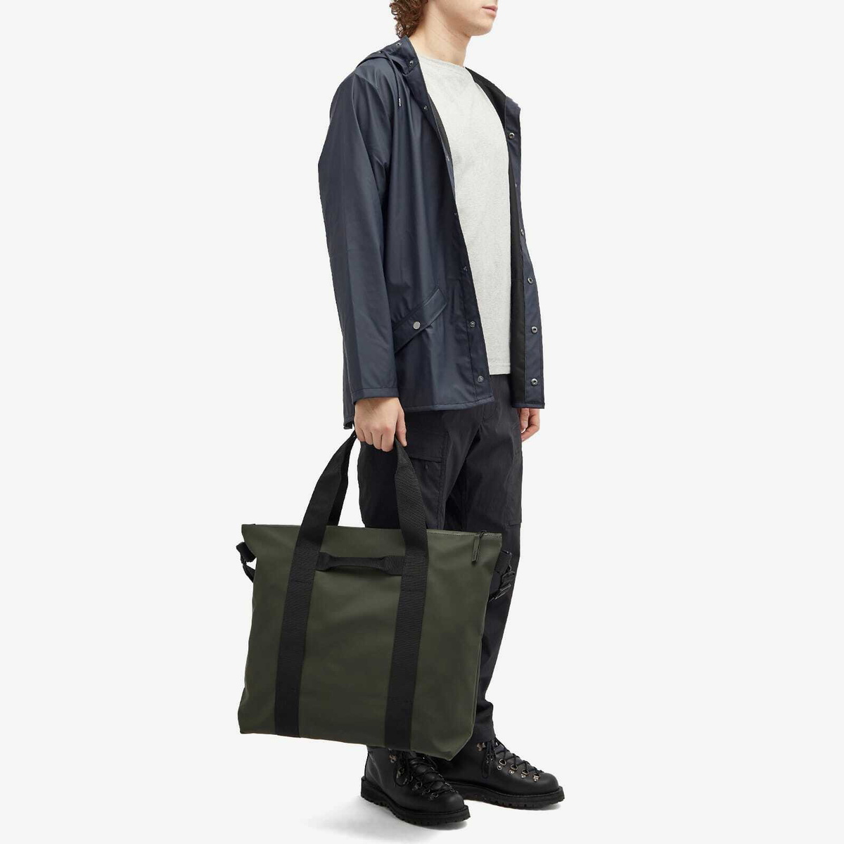 Rains Men's Tote Bag in Green 