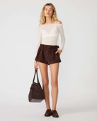 Steve Madden Evanda Shorts Dresses in Chocolate