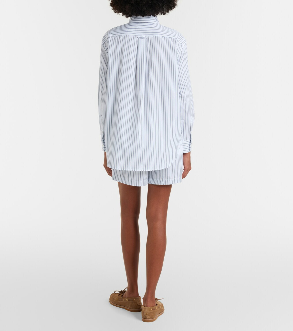 Polo Ralph Lauren x Wimbledon striped cotton shorts