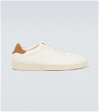 Kiton - Leather low-top sneakers