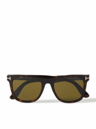 TOM FORD - Kevyn Square-Frame Tortoiseshell Acetate Sunglasses