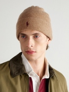 Polo Ralph Lauren - Logo-Embroidered Ribbed Cashmere Beanie