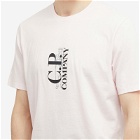 C.P. Company Men's Sailor Logo T-Shirt in Heavenly Pink