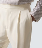 Umit Benan Pietro silk and cotton-blend suit pants