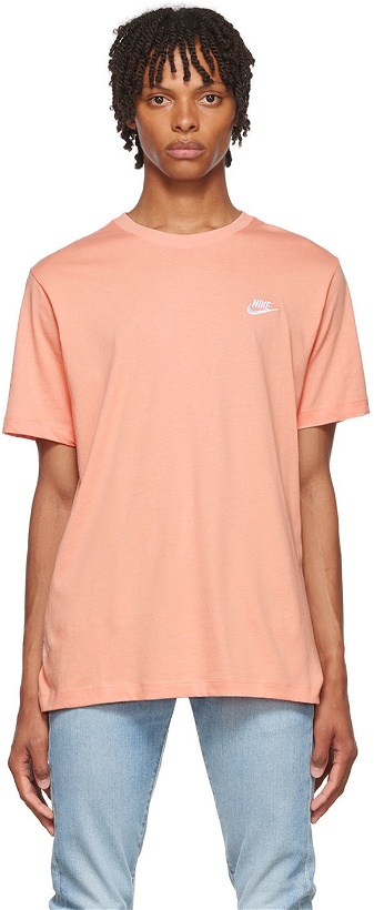 Photo: Nike Pink Sportswear Club T-Shirt
