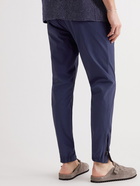 Onia - 360 Tech Slim-Fit Tapered Stretch-Nylon Trousers - Blue