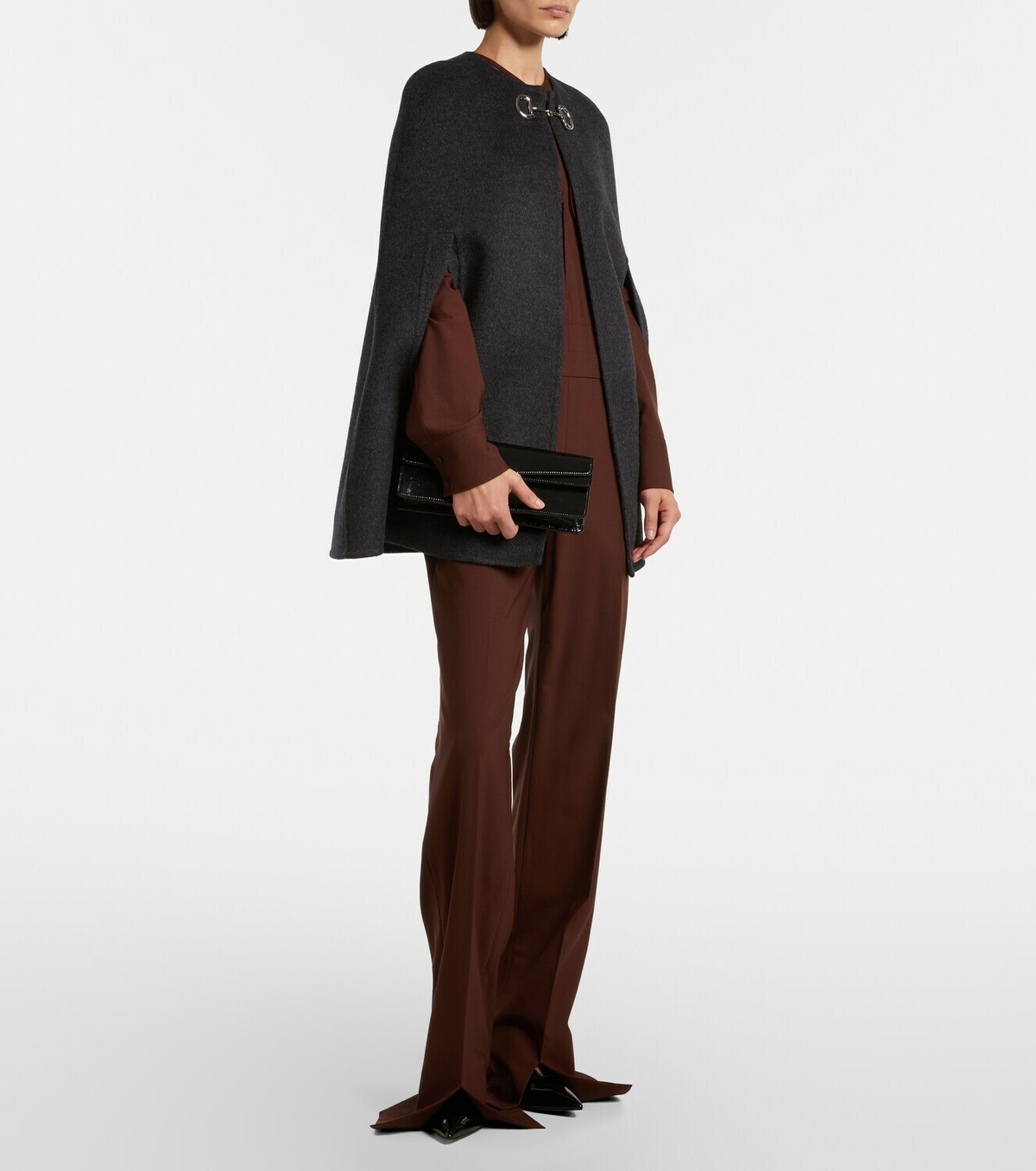 Gucci Caban Horsebit wool cape