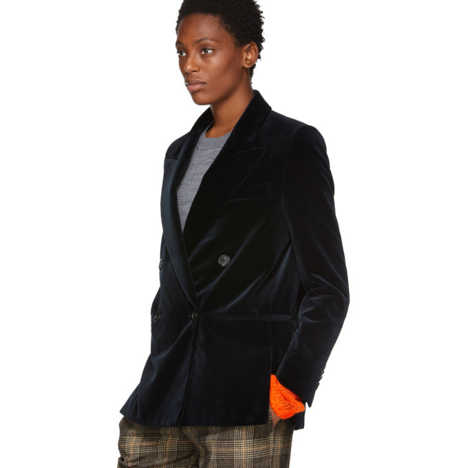 Acne studios sale velvet blazer