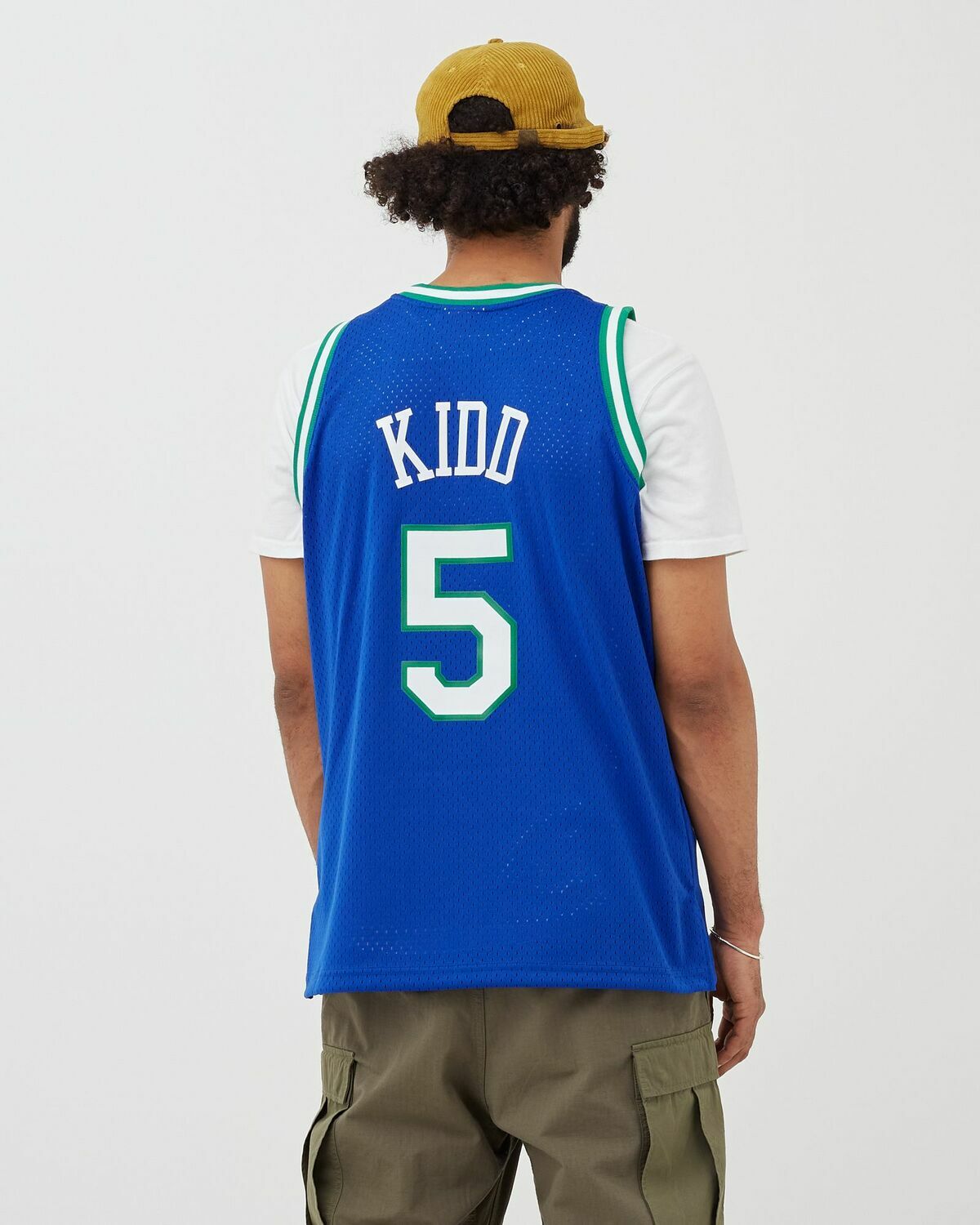 Mitchell & Ness NBA Swingman Jersey Dallas Mavericks Road 1994-95 Jason Kidd #5 Multi-color Men