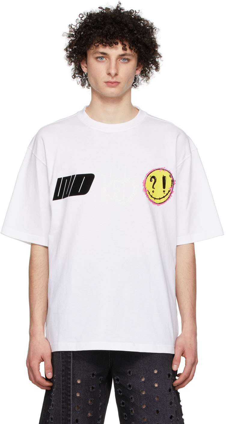 We11done White Cotton T-Shirt