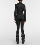 Jet Set Ginger Halfzip slim top