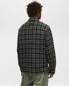 Bstn Brand Bouclé Plaid Shirt Black - Mens - Longsleeves