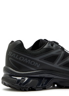 Salomon XT-6 Panelled Mesh Sneakers Black
