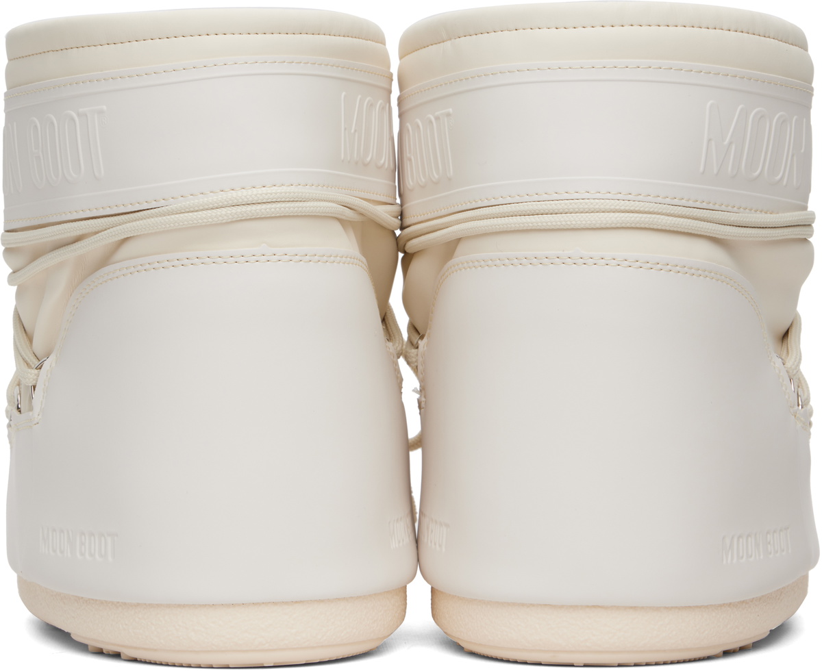 Moon Boot Off-White Icon Low Rubber Boots