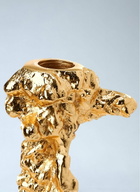 POLSPOTTEN Sculptural Metal Candle Holder