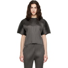 PLEATS PLEASE ISSEY MIYAKE Gray Monthly Colors June Top