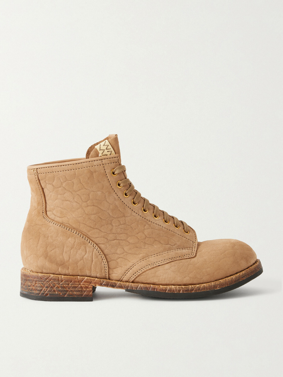 Visvim - Brigadier Folk Suede Lace-Up Boots - Neutrals