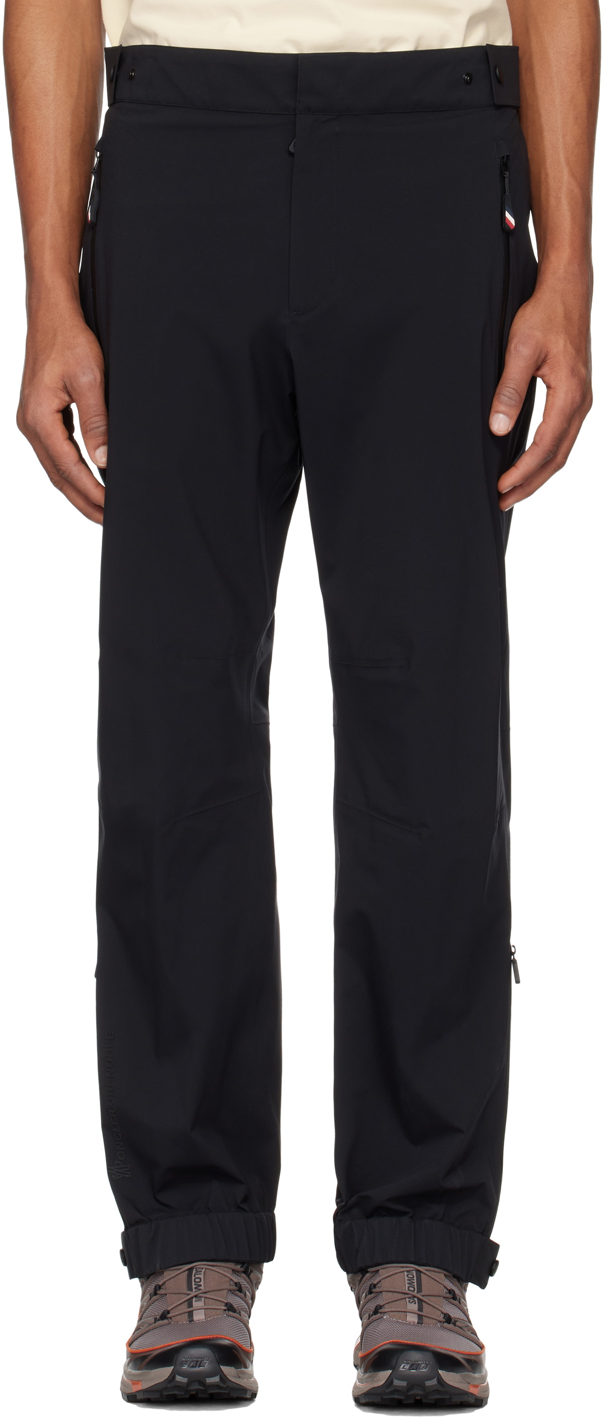 Moncler Grenoble Black GORE-TEX Jogging Trousers