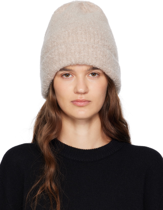 Photo: The Row Beige Leomir Beanie